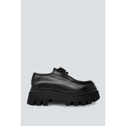 Leather Tycoon Shoe - Black