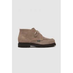 Chukka Suede Leather Shoes - Sesame