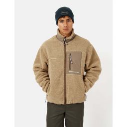 Thisisneverthat SP Sherpa Fleece Jacket - Beige