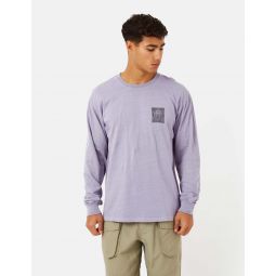 Thisisneverthat Stamp Long Sleeve T-Shirt - Lavender Purple