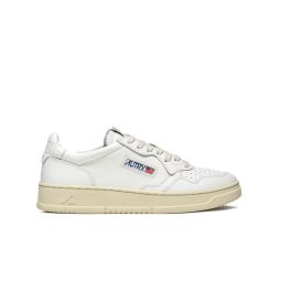 Medalist Low Sneakers Leather Men AULM-LL15 - White