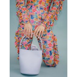 Sample Scrunchie Bucket Bag - Lilac