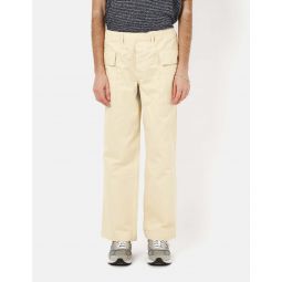 Relaxed Cargo Pant - Off White