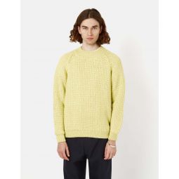Tape Knit Sweatshirt - Faded Yellow