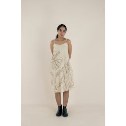 Sage Dress - White