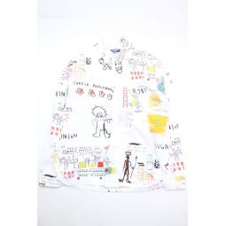 Junya Watanabe x Jean-Michel Basquiat Wide Fit Cotton Shirt