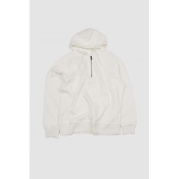 Hoodie Dry Loopback Jersey - Off White