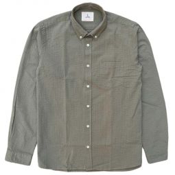 Branco Button Down Shirt - Safari Khaki
