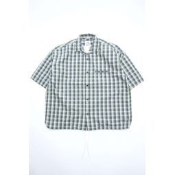 Open Collar Wind H/S Shirt - Khaki