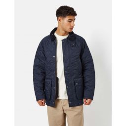 Ashby Quilt Jacket - Navy Blue