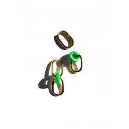 Seree Della Convertible Link Jade Earrings