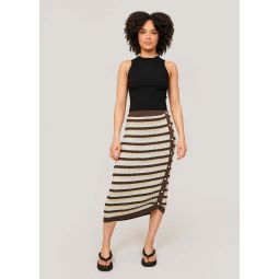 Palmira Skirt -Stripe