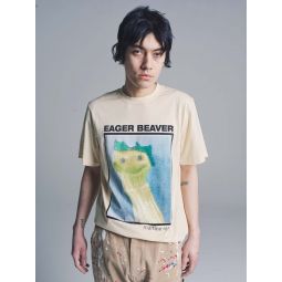 Eager Beaver Classic T-Shirt - Vanilla