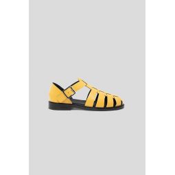 Womens Fisherman Sandals - Yellow
