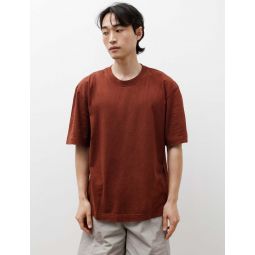 MHL Simple T-Shirt Cotton Linen - Burnt Sienna