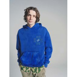 French Terry Portal Hoodie - Blue