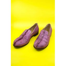 Leather Pantafola Loafer - Purple