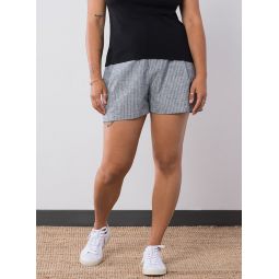 Charron Hemp and Organic Cotton Shorts - Denim Stripe