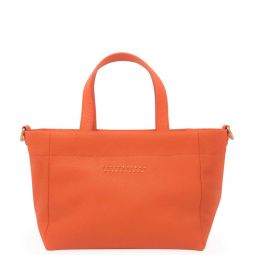 Quyenn Eva Leather Mini Tote Bag - Orange