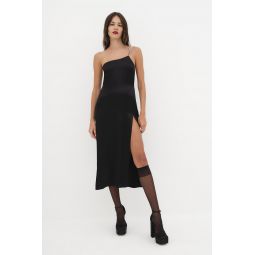 Elora Midi Dress - Black