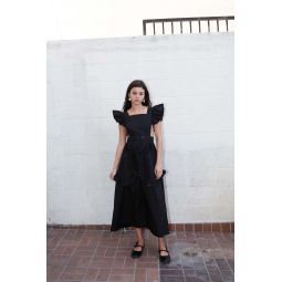Studio Lulu Apron Dress - Black