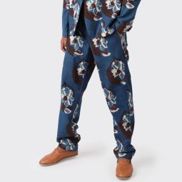 Roy Trousers - Blue Floral