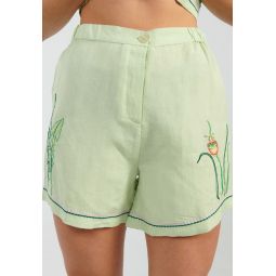 Aleta Shorts - Mint Green