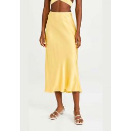 Janiyah Midi Skirt - Yellow