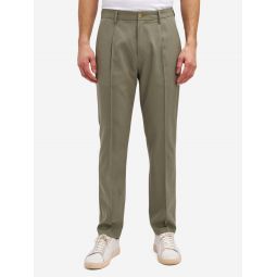 Niles Twill Trousers - Green Clover