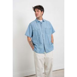 Chambray 60s Work Shirt - Bleached