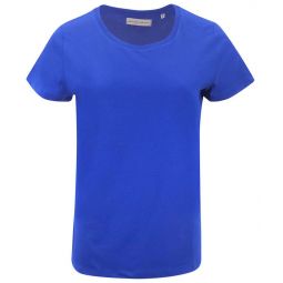 Cotton T Shirt - Mid Blue