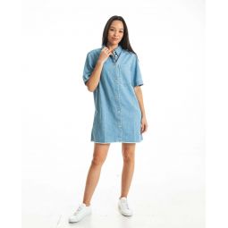 Krysten Shirt dress - LT BLUE