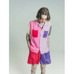 Viscose Buckaround Short Sleeve Shirt - Multicolor