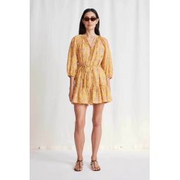 Mini Mitte Dress - Sunfaded Floral Yellow
