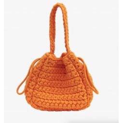 Hvisk Luna Crochet Bag - Dense Orange