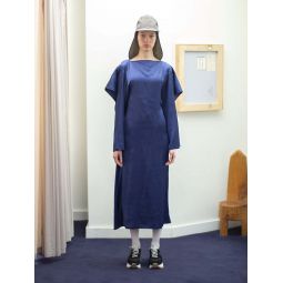 Midi Lining Dress - Blue