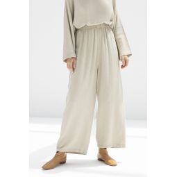 Easy Straight Pants - Natural