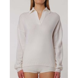 Polo Sweater - Heather