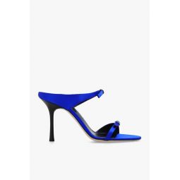 Satin Sandals - Bluette
