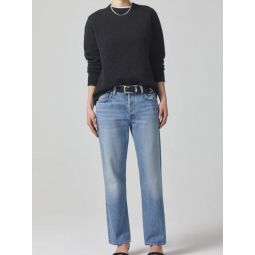 Neve Low Slung Relaxed Jean - Misty