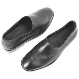 x Zegna Leather Shoes - Black