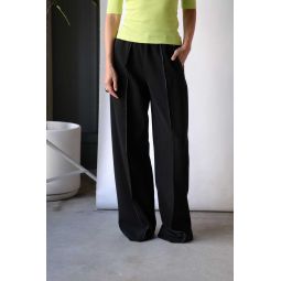 Relaxed Pull On Pant - Black