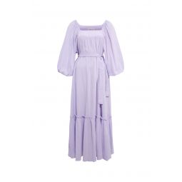 Chillax Alice Cotton Maxi Dress - Lilac