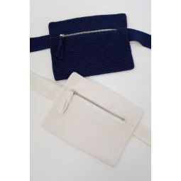 Crochet Tie Belt Bag - Multi