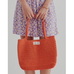 Chillax Paradise Crochet Bag - Orange