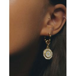 Guidance Coin earrings - Ivory