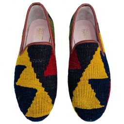 Turkish Kilim Loafers | Yellow Multicolor