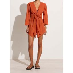 Mantra Dress Cover Up - Rust
