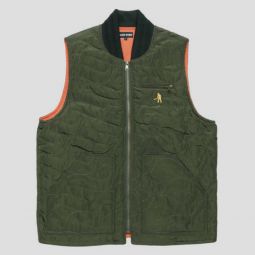 Tilde Puff Packers Vest - Forest Green