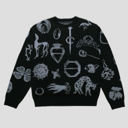 Trinkets Knit Sweater - Black